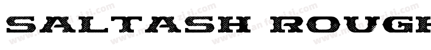 Saltash Rough字体转换